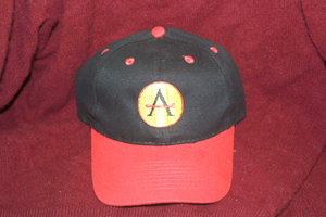 Custom Red & Black Hat